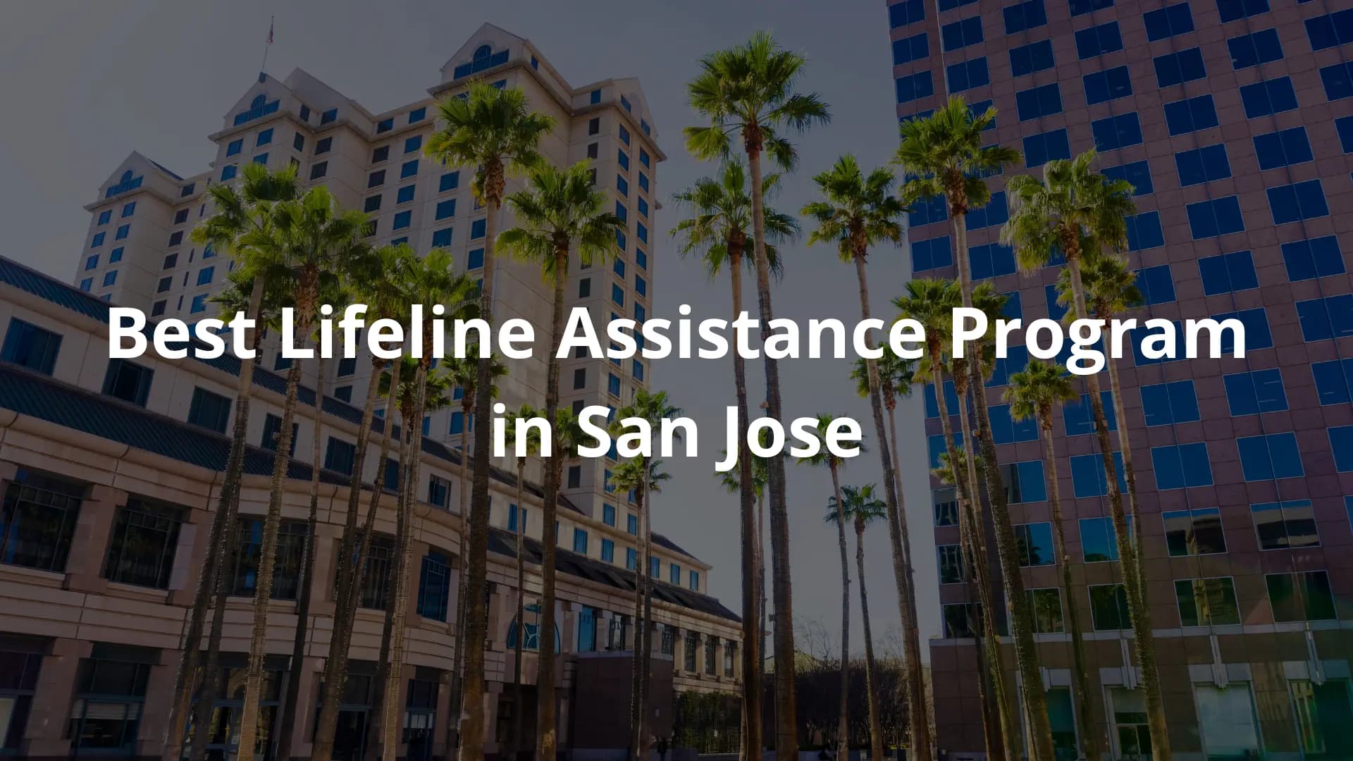 Best Lifeline Assistance Program in San Jose