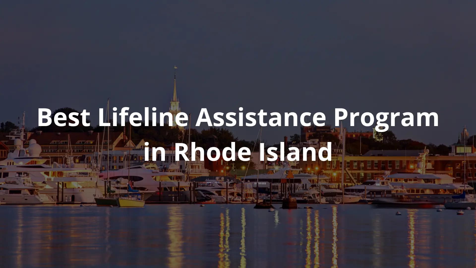 Best Lifeline Assistance Program Rhode Island