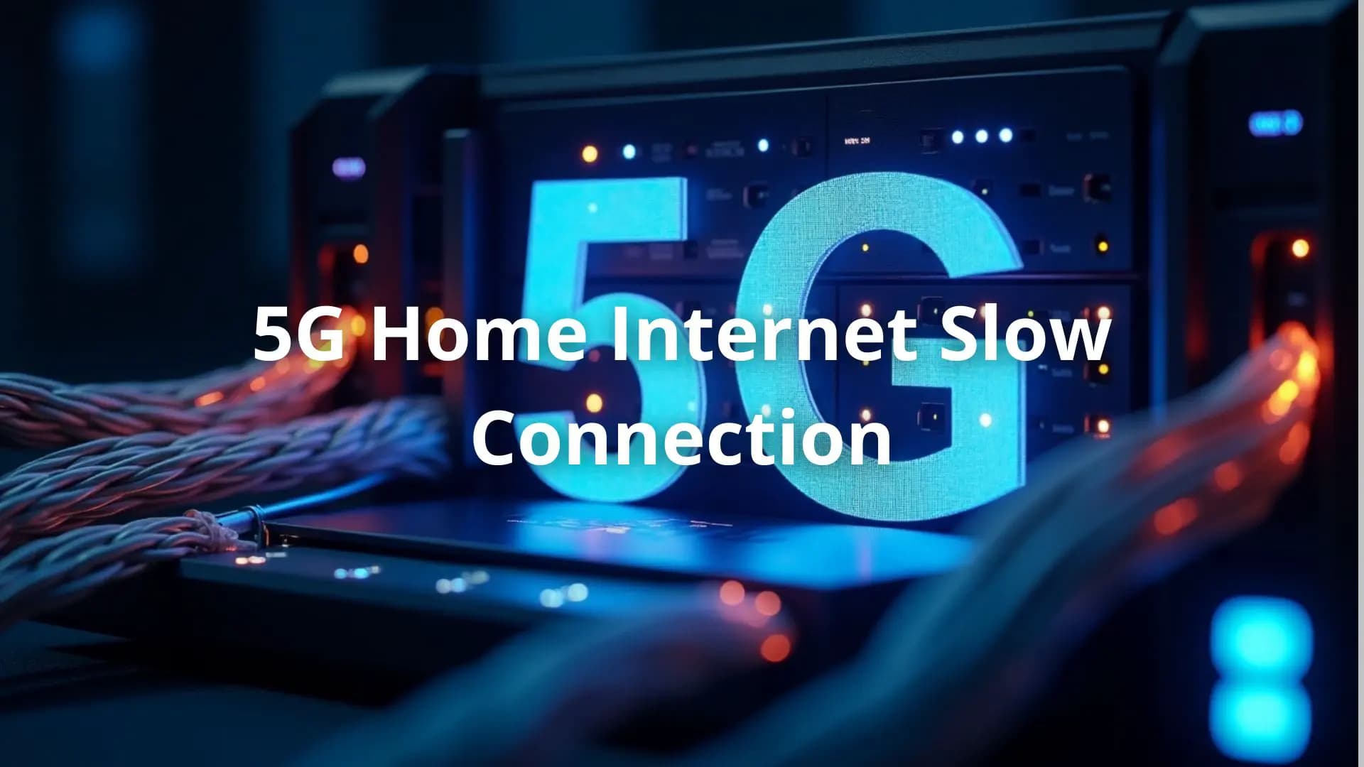 5g, home internet. connection, slow, tips