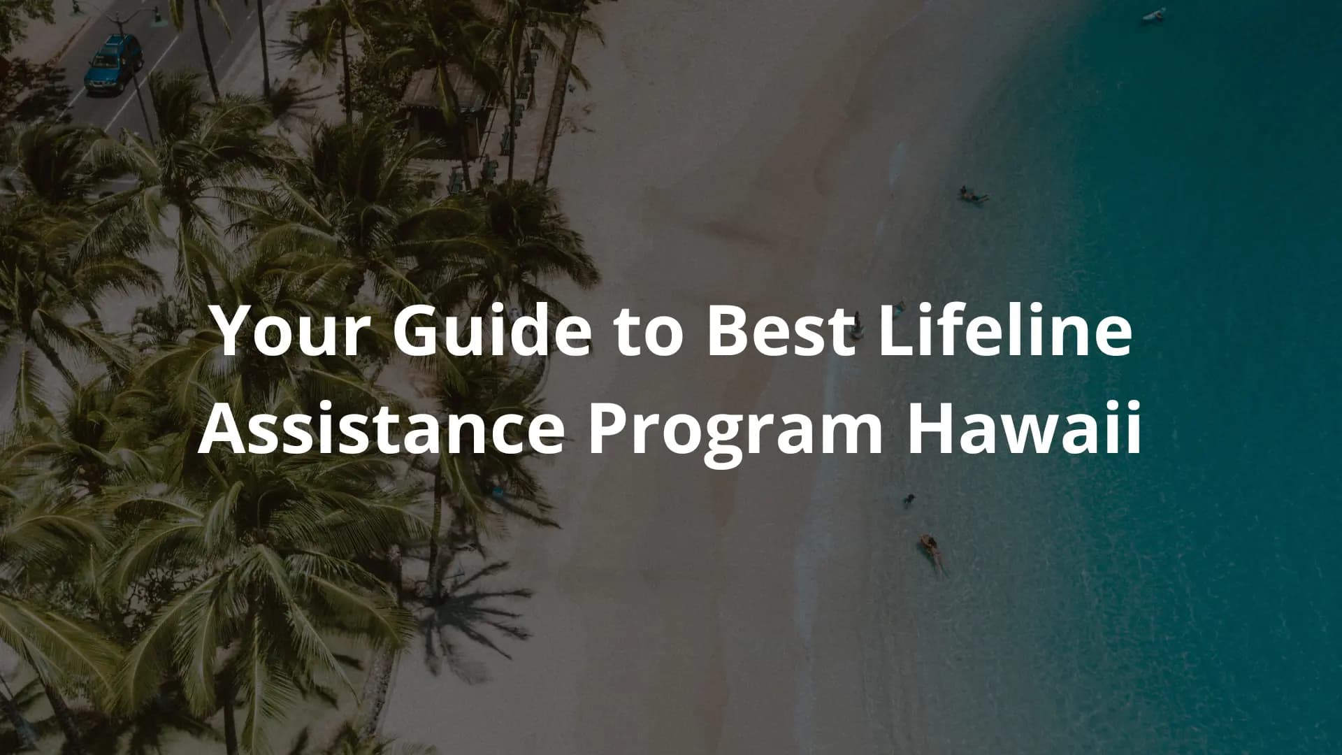 Best Lifeline Assistance Program Hawaii