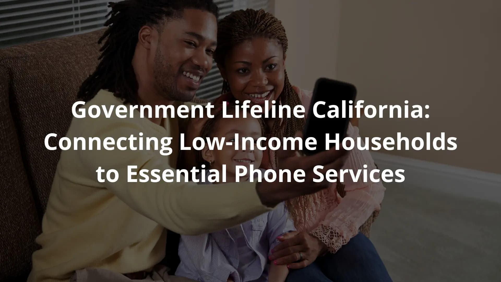 Government Lifeline California