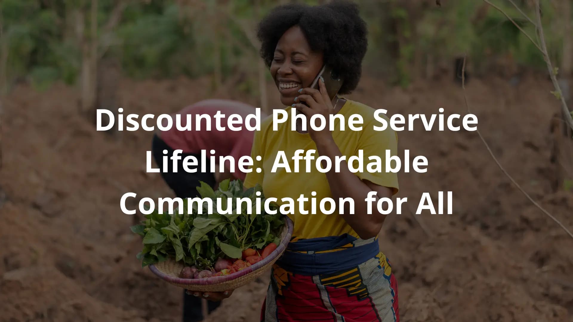 Discounted Phone Service Lifeline